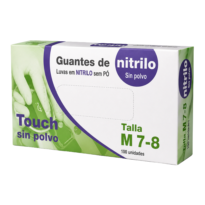 a49 NITRILE EXAM. GLOVES (100pcs) - Image 1